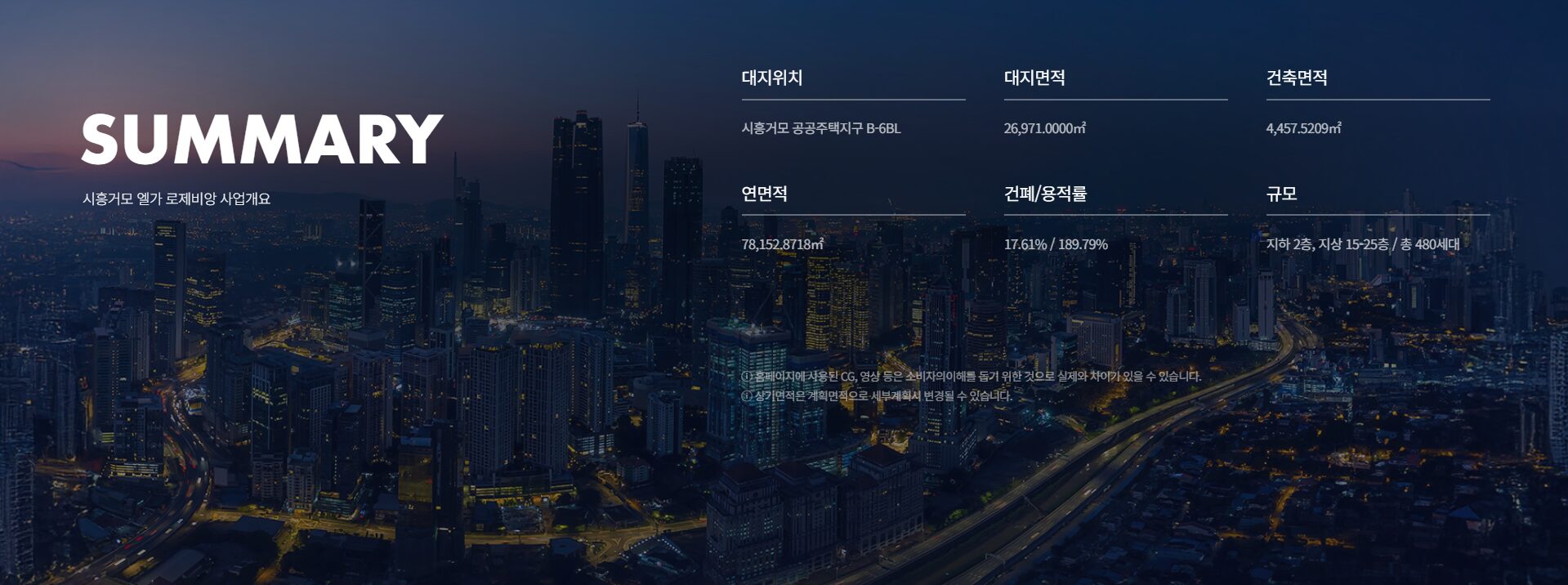 시흥거모 엘가 로제비앙 사업개요